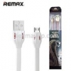 CABLE USB CHO IPHONE 6 REMAX 1m RC035i (dẹp trắng)